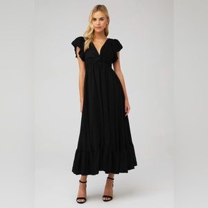 Sabina Musayev Pavati Maxi Dress Black $295